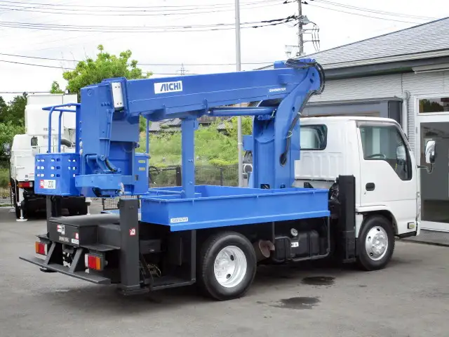 いすゞ エルフ 小型 高所・建柱車 高所作業車 SKG-NKR85Nの中古トラック画像6
