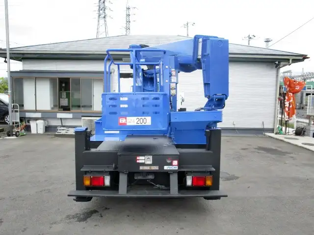 いすゞ エルフ 小型 高所・建柱車 高所作業車 SKG-NKR85Nの中古トラック画像7