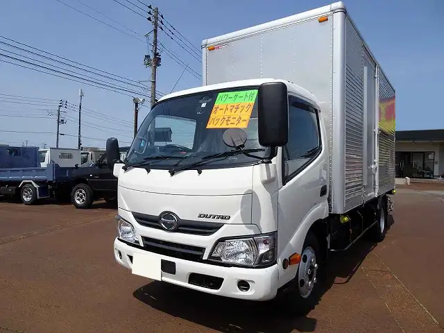 日野 デュトロ 小型 アルミバン パワーゲート サイドドアの中古トラック画像1