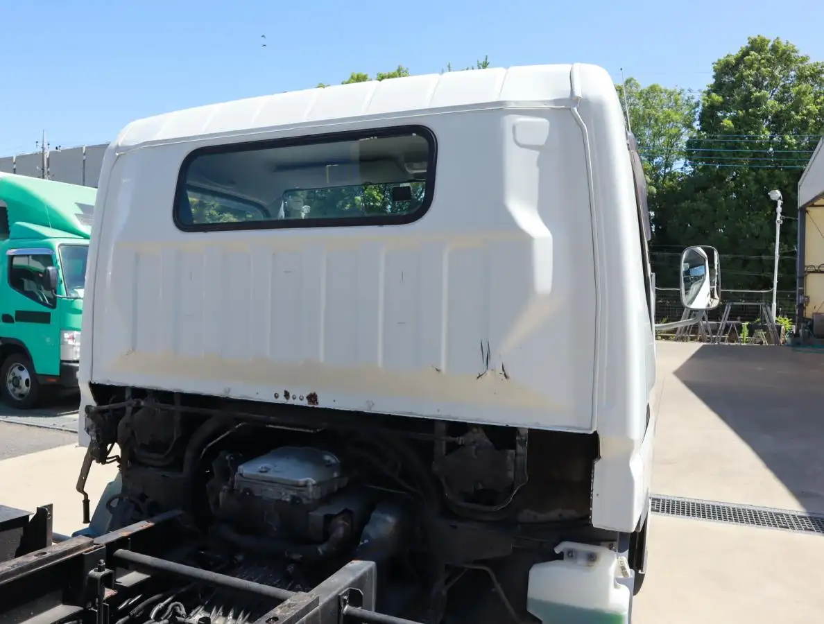 三菱 キャンター 小型 ダンプ 土砂禁 ステンレス張りの中古トラック画像11