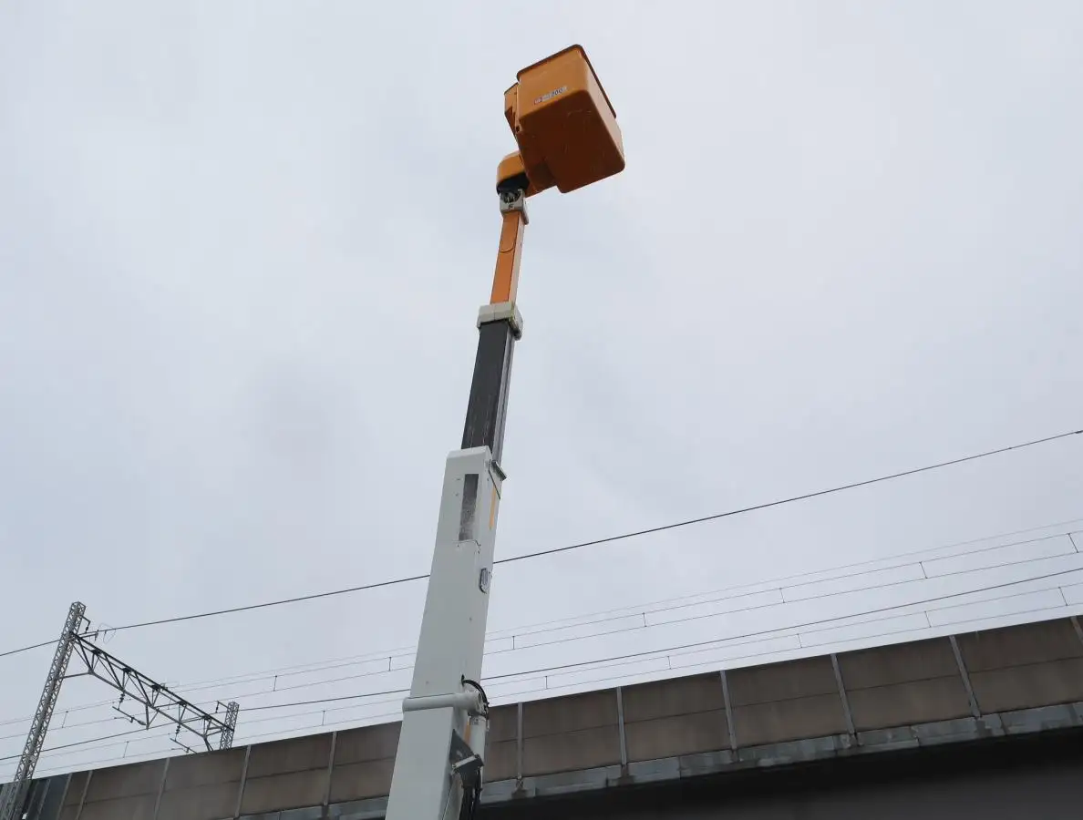 三菱 キャンター 小型 高所・建柱車 高所作業車 電工仕様の中古トラック画像10