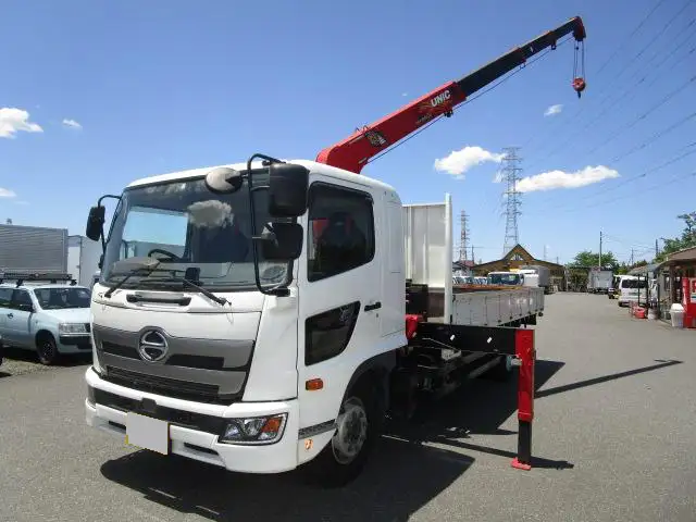 日野 レンジャー 中型/増トン クレーン付 4段 ラジコン の中古トラック【車両No.146590】