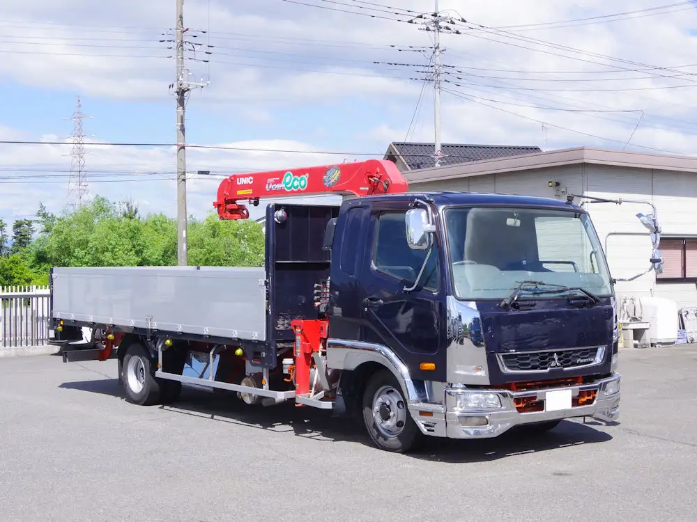 三菱 ファイター 中型/増トン クレーン付 アルミブロック 3段の中古トラック画像2