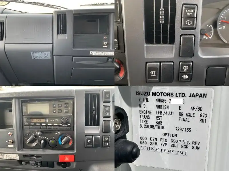 いすゞ エルフ 小型 冷凍冷蔵 低温 床アルミの中古トラック画像13