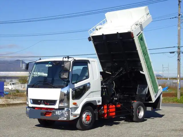 三菱 ファイター 中型/増トン ダンプ コボレーン ベッド の中古トラック【車両No.146496】