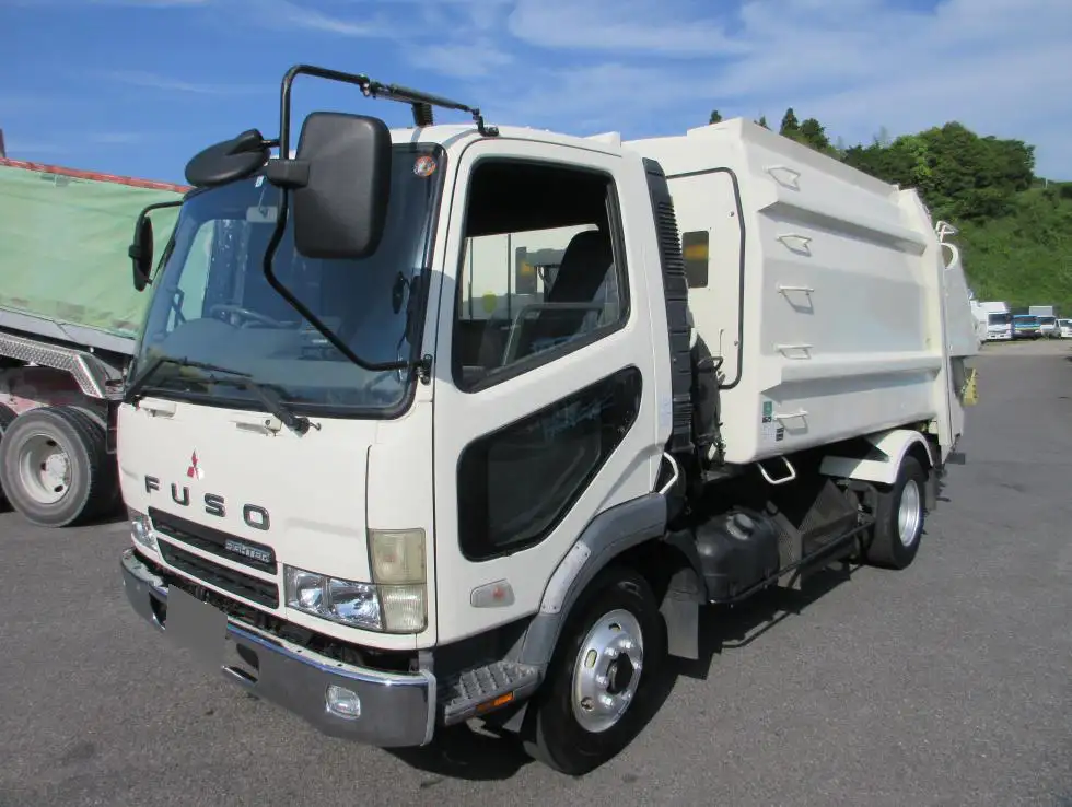 三菱 ファイター 中型/増トン パッカー車 プレス式 KK-FK71HEの中古トラック画像1