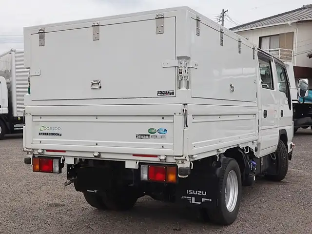 いすゞ エルフ 小型 平ボディ Wキャブ 2RG-NJR88Aの中古トラック画像4
