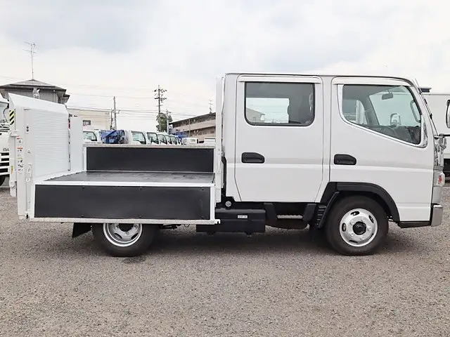 三菱 キャンター 小型 平ボディ Wキャブ パワーゲートの中古トラック画像7