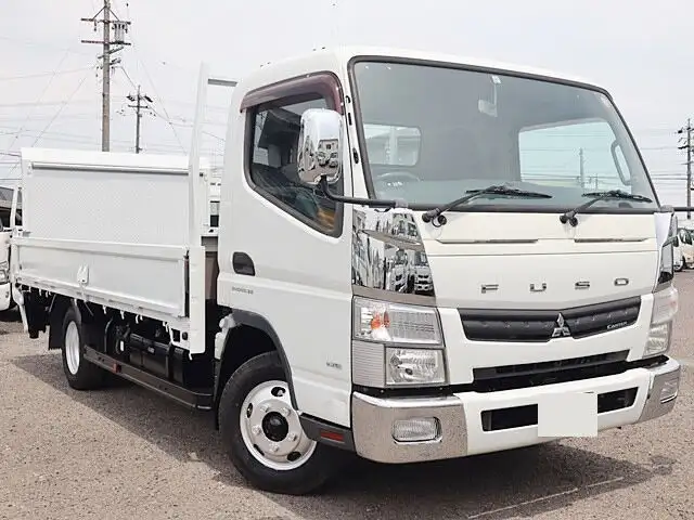 三菱 キャンター 小型 平ボディ パワーゲート TKG-FEB50の中古トラック画像3