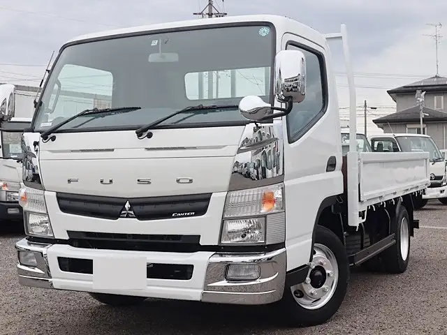 三菱 キャンター 小型 平ボディ TKG-FEB90 H27の中古トラック画像1