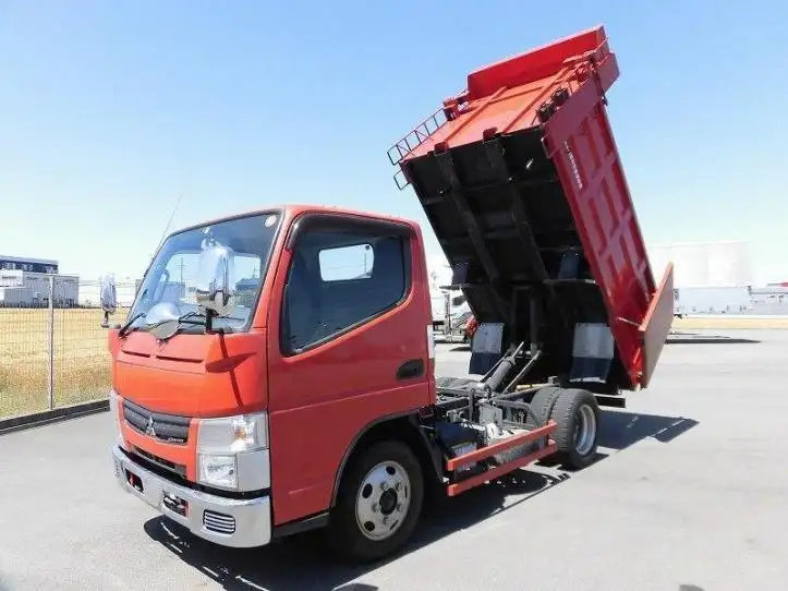 三菱 キャンター 小型 ダンプ 土砂禁 TKG-FBA60の中古トラック画像2