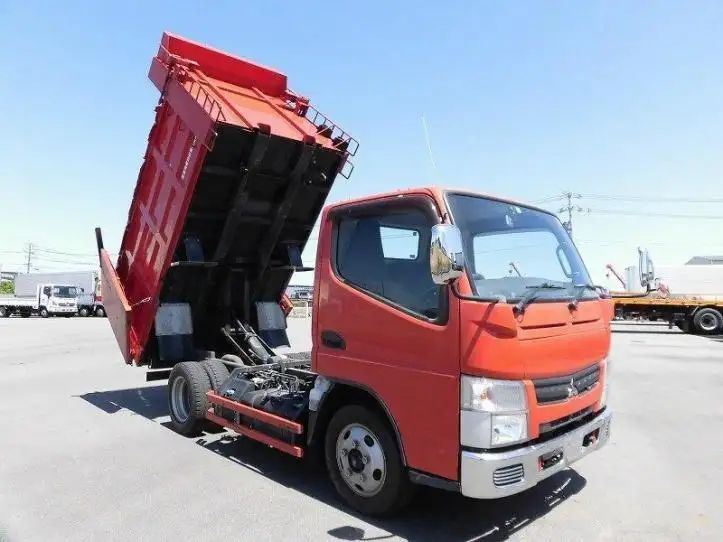 三菱 キャンター 小型 ダンプ 土砂禁 TKG-FBA60の中古トラック画像3