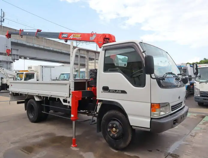 日産 アトラス 小型 クレーン付 4段 フックインの中古トラック画像2