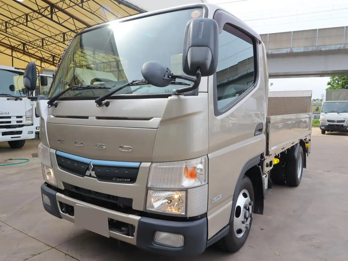 三菱 キャンター 小型 平ボディ パワーゲート 床鉄板 の中古トラック【車両No.146839】