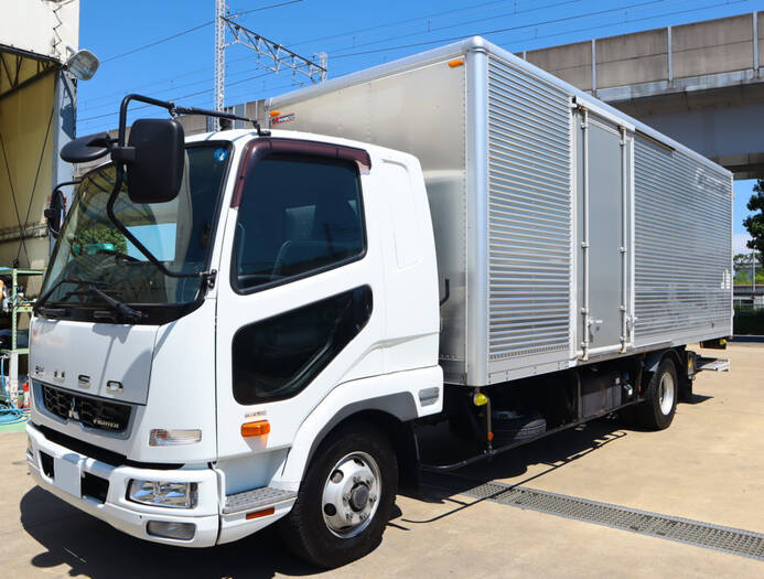 三菱 ファイター 中型/増トン アルミバン ワイド 2KG-FK61F