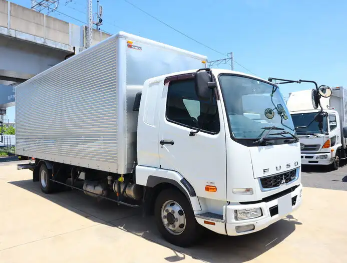 三菱 ファイター 中型/増トン アルミバン パワーゲート サイドドアの中古トラック画像2