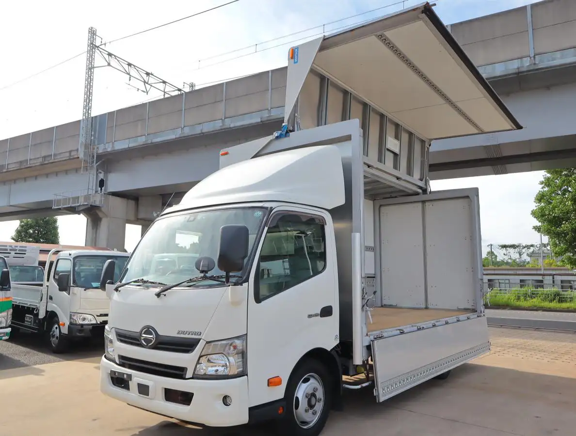日野 デュトロ 小型 ウイング TPG-XZU710M H30の中古トラック画像1