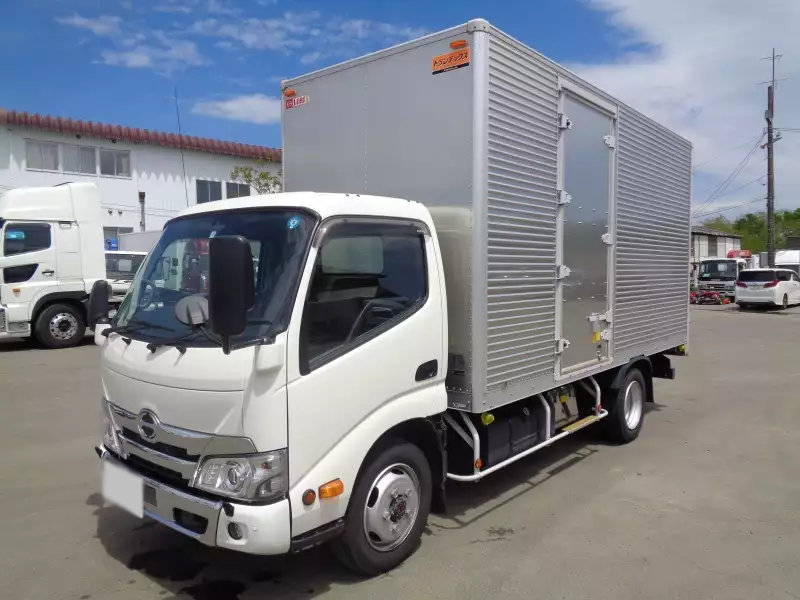 日野 デュトロ 小型 アルミバン 標準ロング 2KG-XZU695M