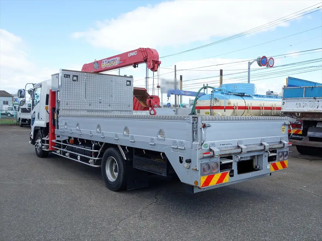 いすゞ フォワード 中型/増トン 車両重機運搬 セルフローダー