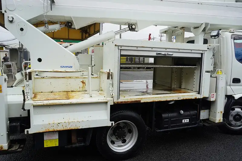 日野 デュトロ 小型 高所・建柱車 高所作業車 電工仕様の中古トラック画像6
