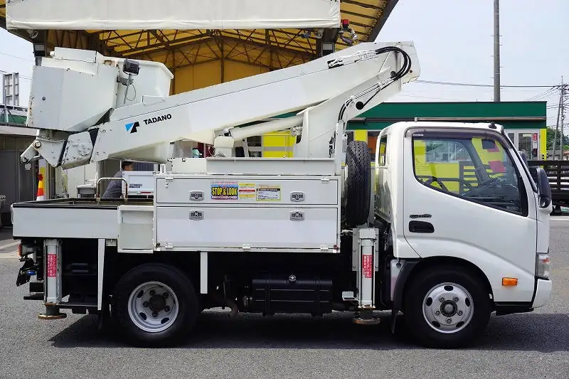 日野 デュトロ 小型 高所・建柱車 高所作業車 電工仕様の中古トラック画像2