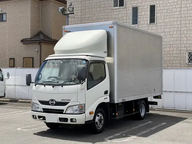 日野 デュトロ 小型 アルミバン TKG-XZU645M H25の中古トラック画像1