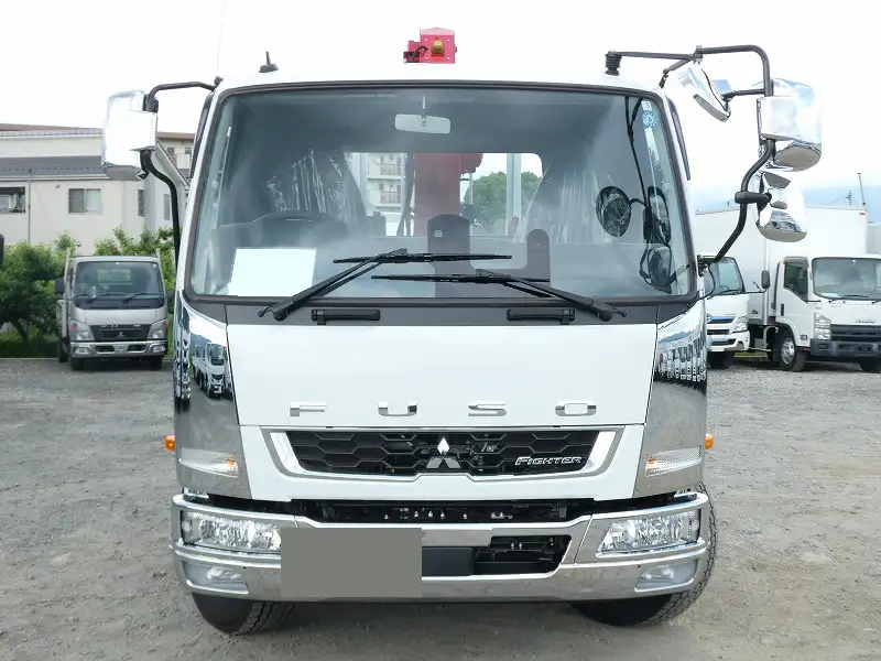 三菱 ファイター 中型/増トン 車両重機運搬 4段クレーン ラジコンの中古トラック画像2