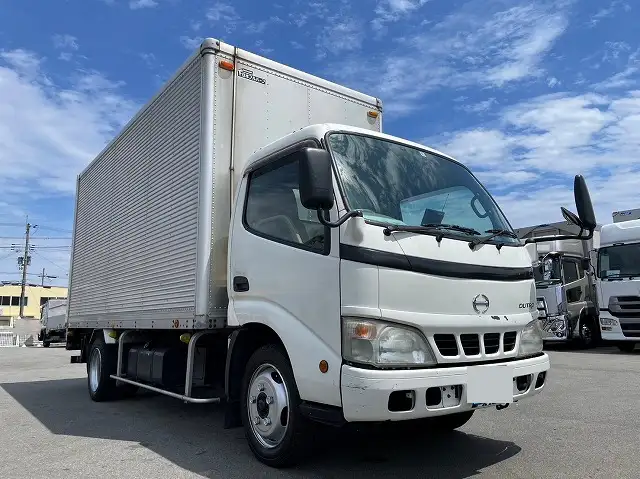 日野 デュトロ 小型 アルミバン パワーゲート PB-XZU341Mの中古トラック画像1