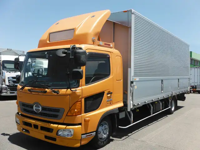 日野 レンジャー 中型/増トン ウイング ベッド TKG-FD9JPAAの中古トラック画像1