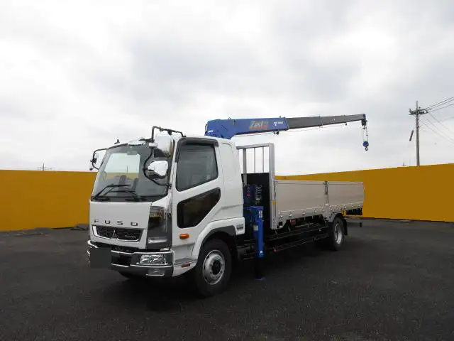 三菱 ファイター 中型/増トン クレーン付 アルミブロック 4段の中古トラック画像1