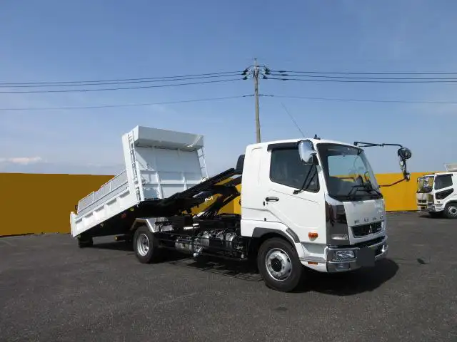 三菱 ファイター 中型/増トン ダンプ ローダー コボレーンの中古トラック画像6