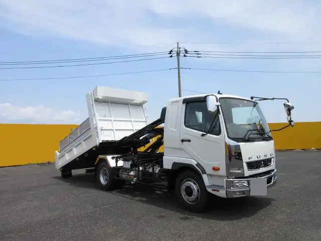 三菱 ファイター 中型/増トン ダンプ ローダー コボレーンの中古トラック画像2