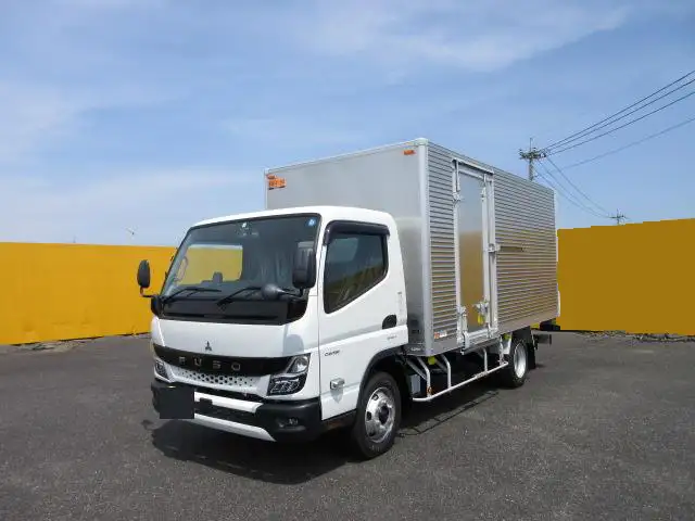 三菱 キャンター 小型 アルミバン パワーゲート サイドドアの中古トラック画像1