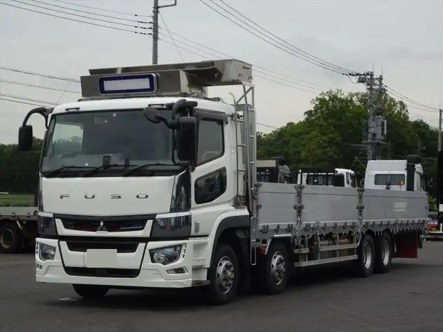 三菱 スーパーグレート 大型 平ボディ アルミブロック エアサス の中古トラック【車両No.146986】