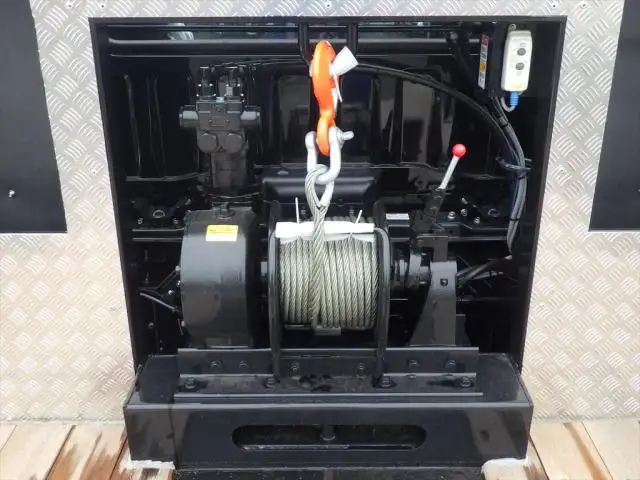 三菱 ファイター 中型/増トン 車両重機運搬 ラジコン ウインチの中古トラック画像6