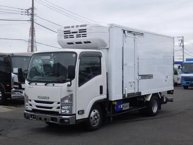 いすゞ エルフ 小型 冷凍冷蔵 低温 パワーゲートの中古トラック画像1
