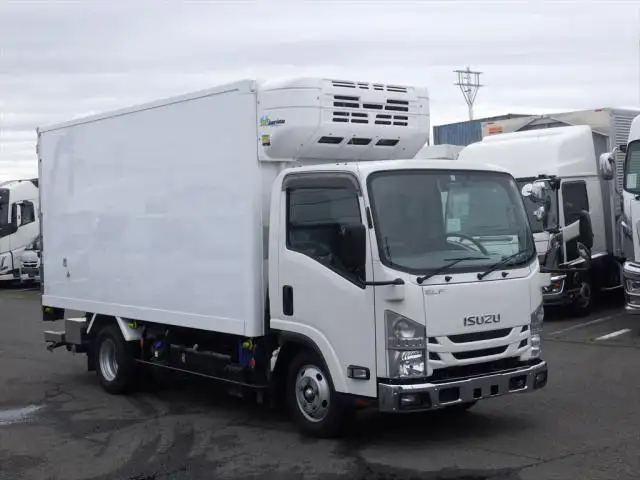 いすゞ エルフ 小型 冷凍冷蔵 低温 パワーゲートの中古トラック画像2