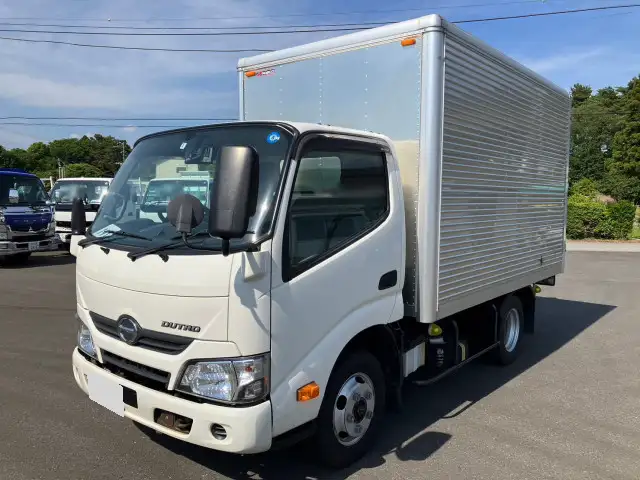 日野 デュトロ 小型 アルミバン TPG-XZC605M H31/R1の中古トラック画像1