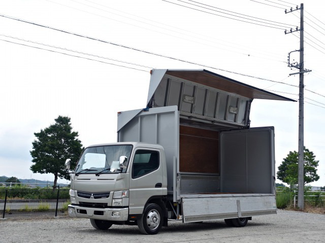 いすゞ エルフ 小型 ウイング 3枚観音 BKG-NMR85AN の中古トラック【車両No.189380】