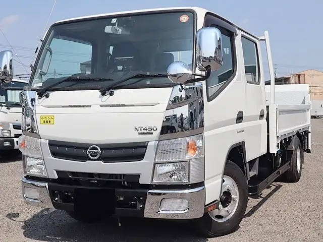 日産 アトラス 小型 平ボディ Wキャブ パワーゲートの中古トラック画像1