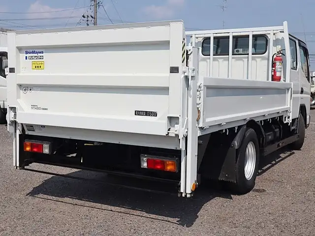日産 アトラス 小型 平ボディ Wキャブ パワーゲートの中古トラック画像4