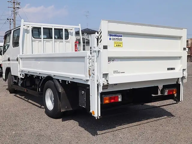 日産 アトラス 小型 平ボディ Wキャブ パワーゲートの中古トラック画像5