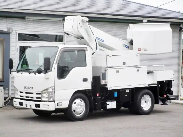 いすゞ エルフ 小型 高所・建柱車 高所作業車 TKG-NKR85AN の中古トラック【車両No.147142】