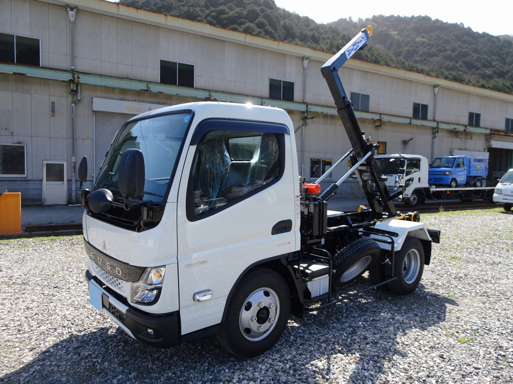 三菱 キャンター 小型 アームロール ツインホイスト 2RG-FEAV0｜画像1