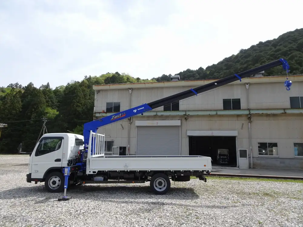 三菱 キャンター 小型 クレーン付 4段 ラジコンの中古トラック画像2