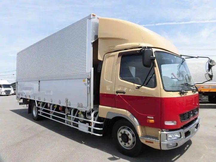 三菱 ファイター 中型/増トン ウイング ベッド 3枚観音の中古トラック画像2