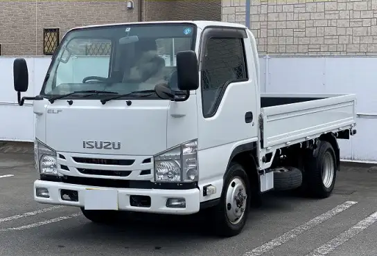 いすゞ エルフ 小型 平ボディ TRG-NJS85A H27の中古トラック画像1