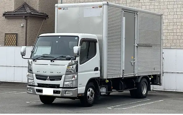 三菱 キャンター 小型 アルミバン パワーゲート サイドドア の中古トラック【車両No.147272】