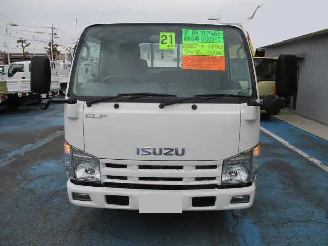 いすゞ エルフ 小型 平ボディ パワーゲート BKG-NHR85Aの中古トラック画像2