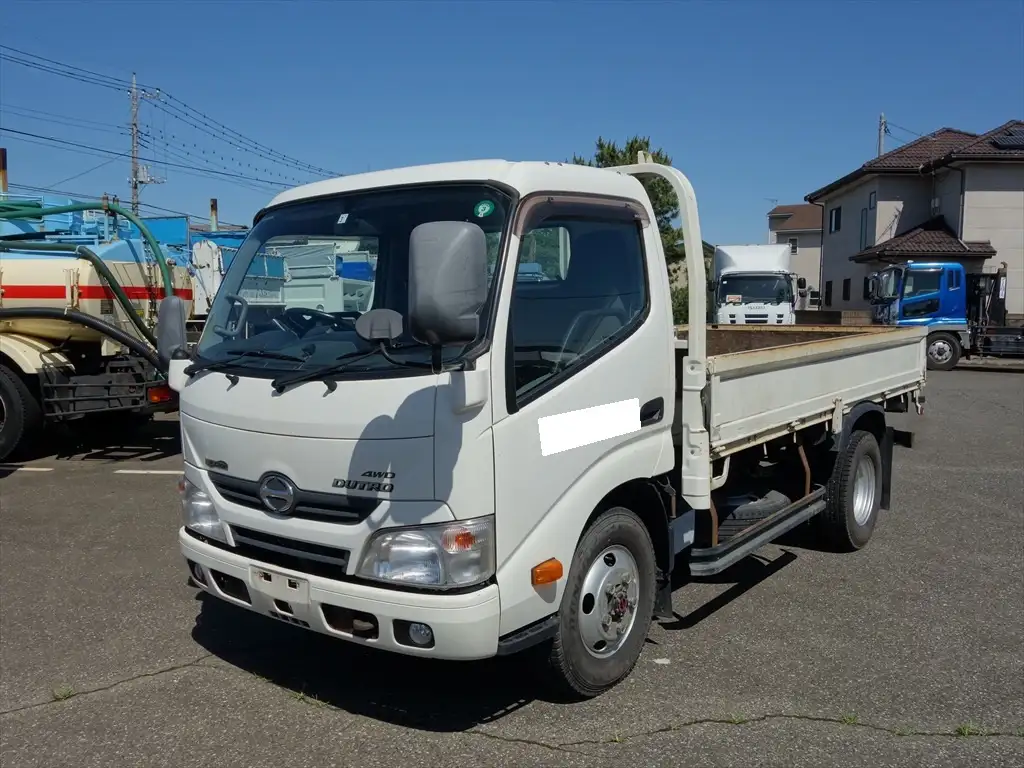 日野 デュトロ 小型 平ボディ 床鉄板 TKG-XZU685M の中古トラック【車両No.147304】